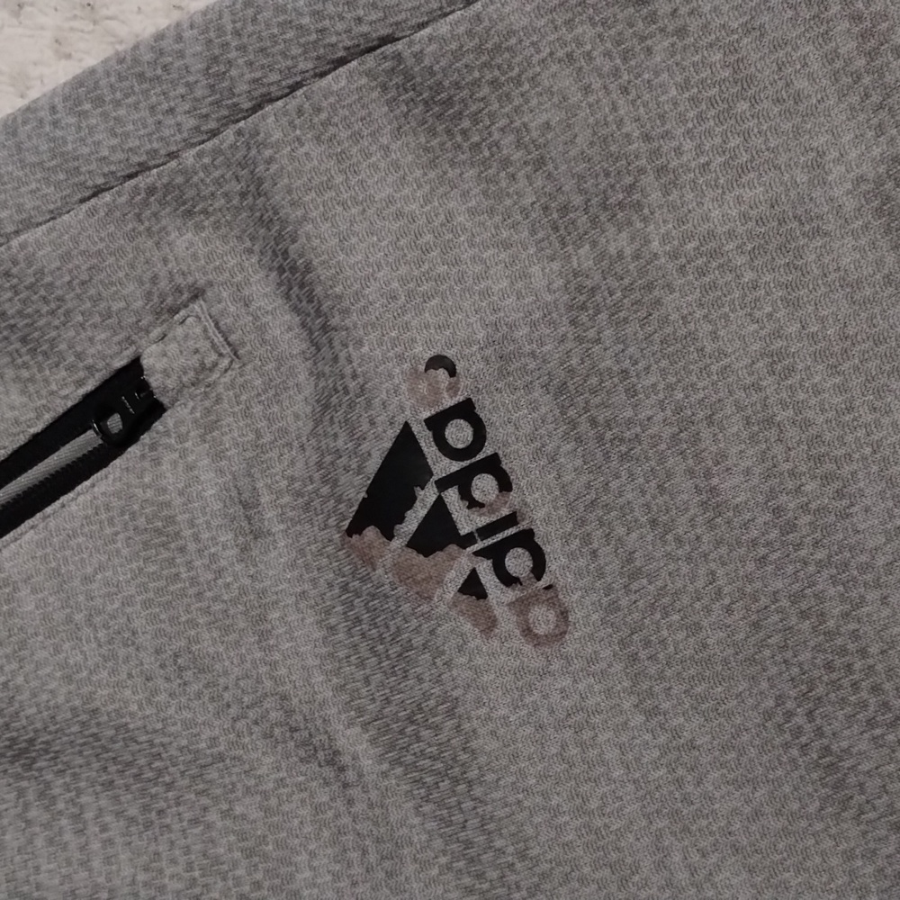Men's Adidas gray joggers - Picture 3 of 7